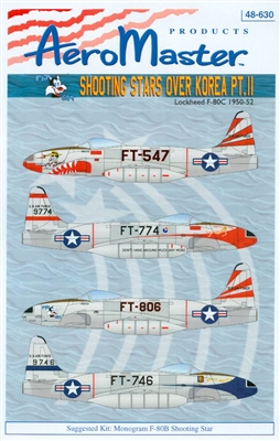 AeroMaster 48-630 Shooting Stars over Korea, Part II (Lockheed F-80C 1950-52)