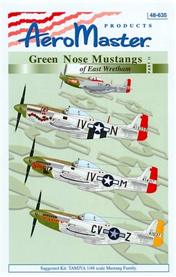 AeroMaster 48-635 Green Nose Mustangs of East Wretham, Part II