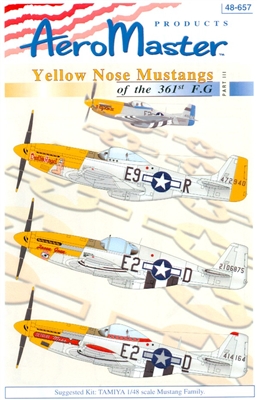AeroMaster 48-657 - Yellow Nose Mustangs of the 361st F.G., Part III