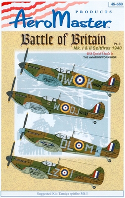 AeroMaster 48-680 - Battle of Britain Mk I & II Spitfires 1940, Part II