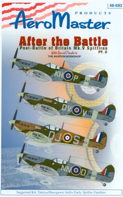 AeroMaster 48-682 - After the Battle, Part II (Post-Battle of Britain Mk V Spitfires)