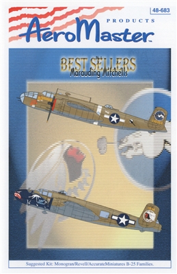 AeroMaster 48-683 - Best Sellers Marauding Mitchells, Part I (1/48 scale)