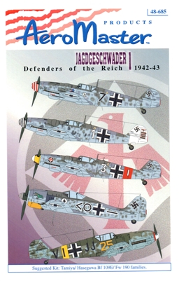 AeroMaster 48-685 - Jagdgeschwader I, Defenders of the Reich 1942-43