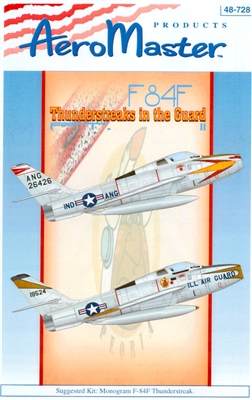 AeroMaster 48-728 F-84F Thunderstreaks in the Guard, Part II