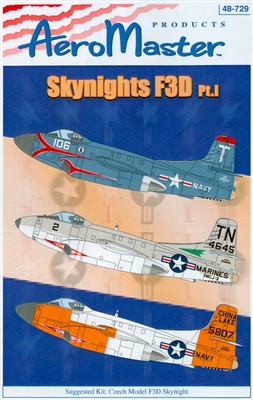 AeroMaster 48-729 Skynights F3D, Part I