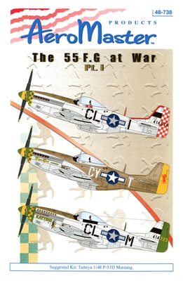 AeroMaster 48-738 - The 55 F.G at War, Part I