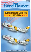 AeroMaster 48-749 - USAF Korean War Sabre Jets, Part I (F-86 Es)