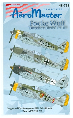 AeroMaster 48-758 - Focke Wulf "Butcher Birds", Part III