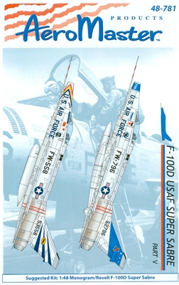 AeroMaster 48-781 F-100D USAF Super Sabre, Part V