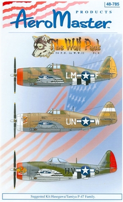 AeroMaster 48-785 - The Wolf Pack, Part X (The 56 F.G. in W.W.II)