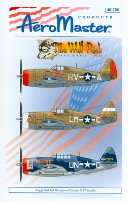 AeroMaster 48-786 - The Wolf Pack, Part IX (The 56 F.G. in W.W.II)