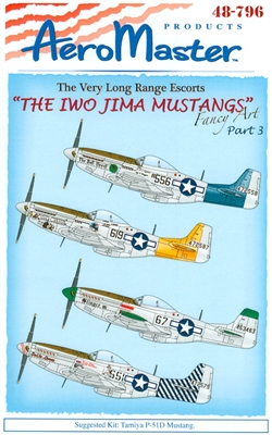 AeroMaster 48-796 The Iwo Jima Mustangs, Part 3 (Fancy Art)