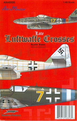 AeroMaster 48-806  Late Luftwaffe Crosses