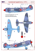 AML Decals 48-010 - Czechoslovak Legends in La-5 FN's