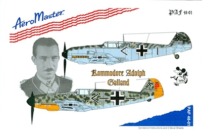 AeroMaster PAF4801  - Kommodore Adolph Galland, Planes the Aces Flew