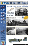 Aviaeology AOD24008.1 - 143 Wing (RCAF) Typhoons, Part 1
