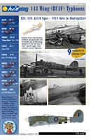 Aviaeology AOD24008.2 - 143 Wing (RCAF) Typhoons, Part 2
