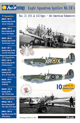 Aviaeology AOD48019 - Eagle Squadron Spitfire Mk.VB's