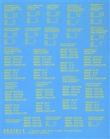 Archer AR35012Y - D-Day Shipping Stencils for British Softskinned Vehicles (Yellow)