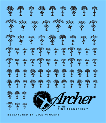 Archer AR35026B - Afrika Korps Insignia (Black)