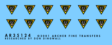 Archer AR35124 - British 79th Armoured Division Formation Signs