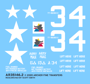Archer AR35146.2 - U.S. 6th A.D. M4A3E8