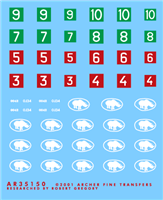 Archer AR35150 - 1st A.D. Formation and AoS Signs, 1940 (BEF)