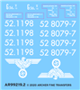 Archer AR35219.2 - BR-52 Kriegslokomotive Markings (1/35)