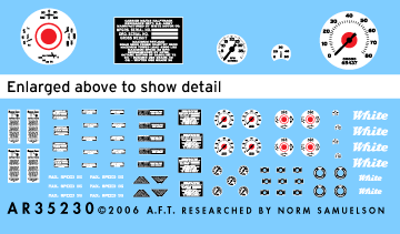 Archer AR35230 - M2/M3 Instruments and Placards