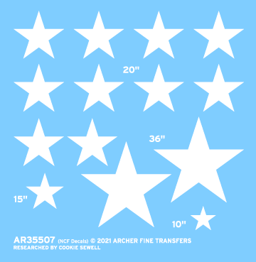 Archer AR35507 - U.S. National Insignia for Armor