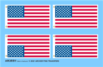 Archer AR35511 - US 50-star Flags