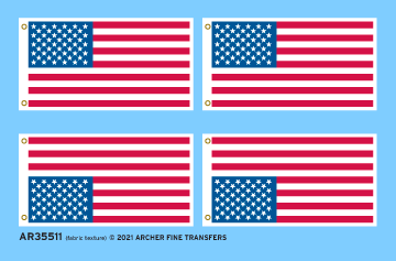 Archer AR35511 - US 50-star Flags