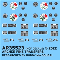 Archer AR35523 - Sd.Kfz. 251/1 Instruments and Placards