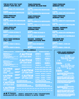 Archer AR77021 - U.S. Late War Address Codes and Stencils