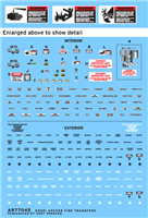 Archer AR77045 -  M113 Instruments Including Interior and Exterior Placards