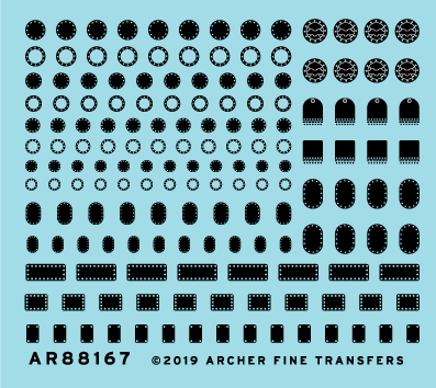 Archer AR88167 - Aircraft Access Panels (1/48)