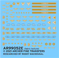 Archer AR99052E - Afrika Korps Heer Uniform Patches for Medical Personnel (1/35)