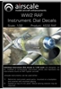 AirScale 32-RAF - WW2 RAF Instrument Dial Decals