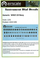 AirScale 32-USN - WW2 US Navy Instrument Dial Decals