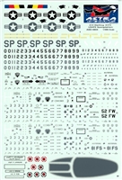 Astra Decals ASD-4804 - A-10 Warthog USAFE Spangdahlem