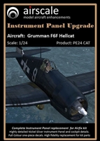 AirScale PE24-CAT - Grumman F6F Hellcat Instrument Panel Upgrade