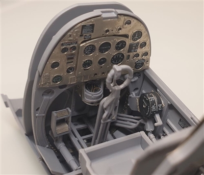 AirScale PE24-MKIX - Spitfire MkIXc Cockpit Upgrade Set (for Airfix kit)