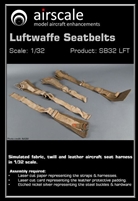 AirScale SB32 LFT - Luftwaffe Seatbelts (1/32)