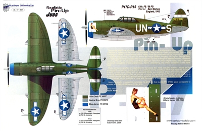 Aztec Models 48-024 - P47N "Red-E-Ruth"