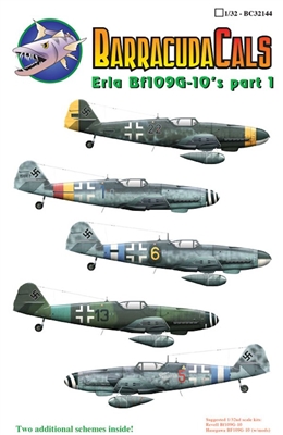 Barracuda BC-32144 - Erla Bf 109G-10's, Part 1