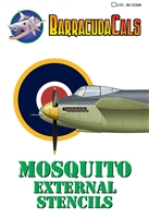 Barracuda BC32268 - Mosquito External Stencils