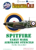 Barracuda BC-48374 - Spitfire Early Mark Airframe Stencils