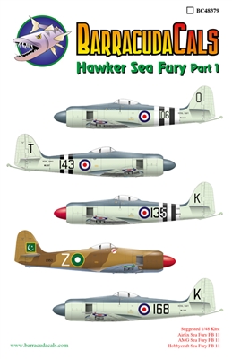 Barracuda BC-48379 - Hawker Sea Fury, Part 1