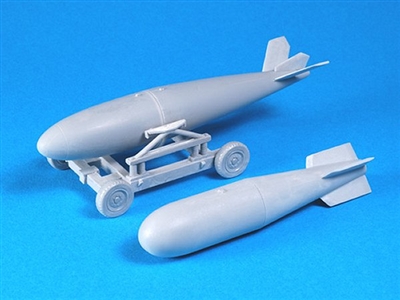 Belcher Bits BB22 - Early Tactical Nuclear Weapons (1/48 scale)