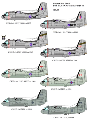 Belcher Bits BD26 - RCN / CAF Trackers (1/48 scale)